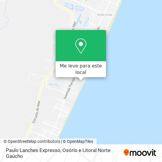 Paulo Lanches Expresso mapa