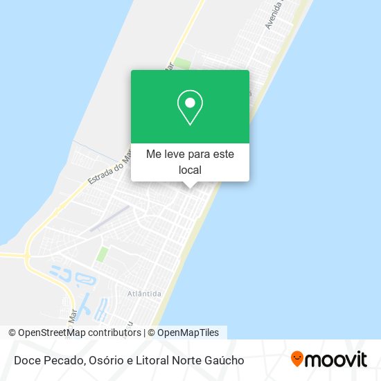 Doce Pecado mapa