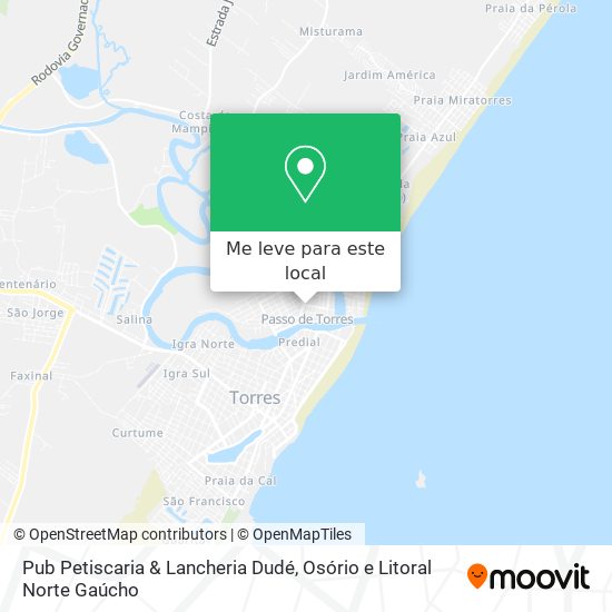 Pub Petiscaria & Lancheria Dudé mapa