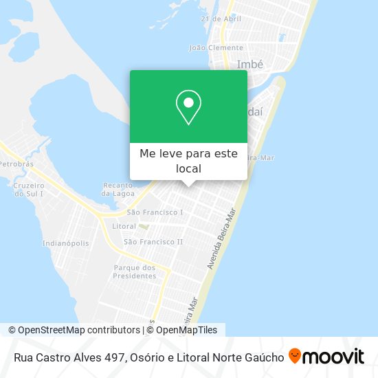 Rua Castro Alves 497 mapa