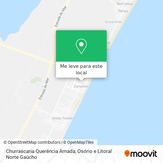 Churrascaria Querência Amada mapa