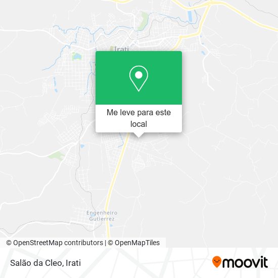 Salão da Cleo mapa