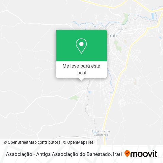 Associação - Antiga Associação do Banestado mapa