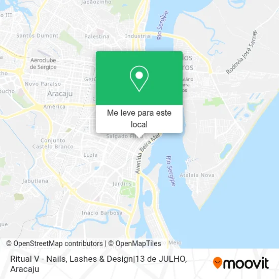 Ritual V - Nails, Lashes & Design|13 de JULHO mapa