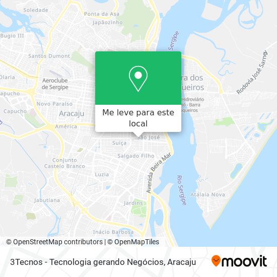 3Tecnos - Tecnologia gerando Negócios mapa