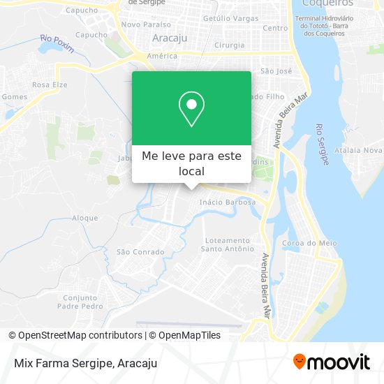 Mix Farma Sergipe mapa