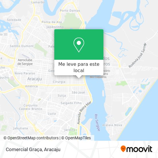 Comercial Graça mapa