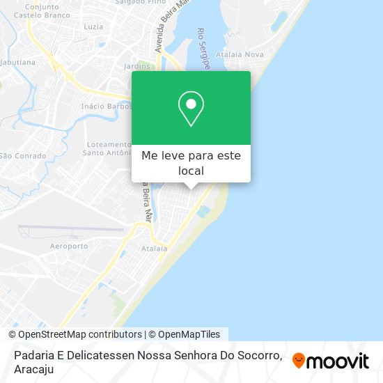 Padaria E Delicatessen Nossa Senhora Do Socorro mapa