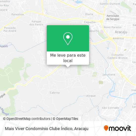 Mais Viver Condomínio Clube Índico mapa