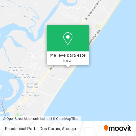 Residencial Portal Dos Corais mapa