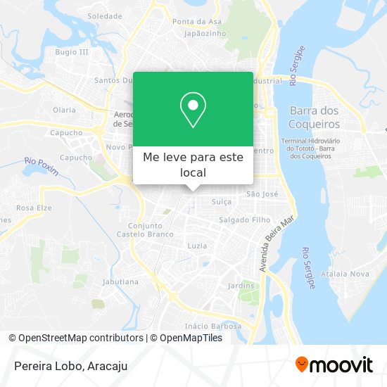 Pereira Lobo mapa