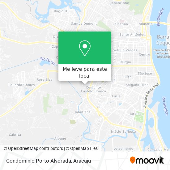 Condomínio Porto Alvorada mapa