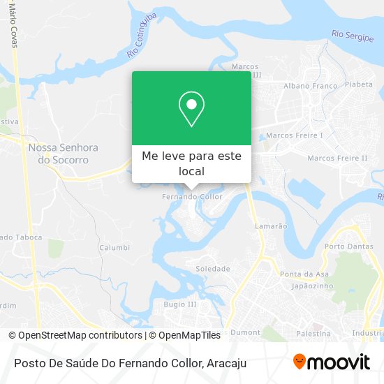 Posto De Saúde Do Fernando Collor mapa