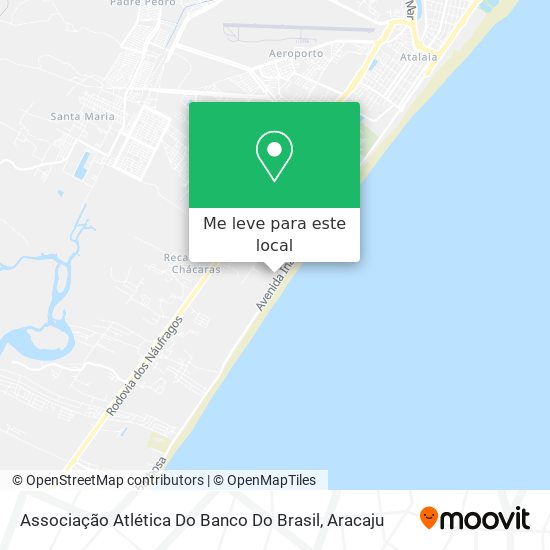 Associação Atlética Do Banco Do Brasil mapa