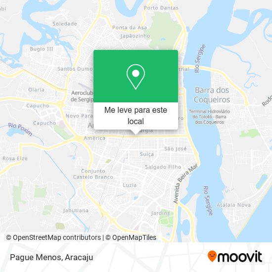 Pague Menos mapa