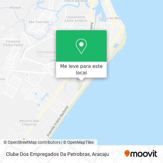 Clube Dos Empregados Da Petrobras mapa