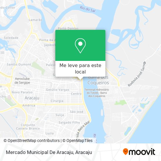 Mercado Municipal De Aracaju mapa