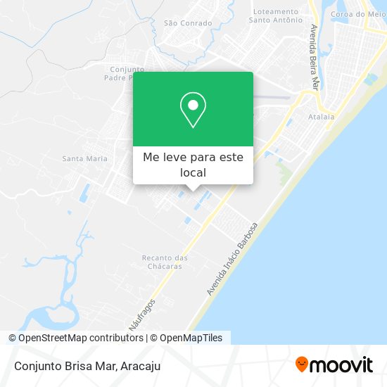 Conjunto Brisa Mar mapa