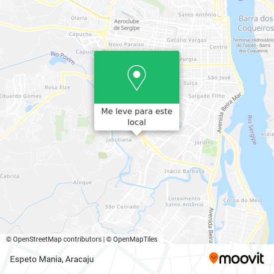 Espeto Mania mapa