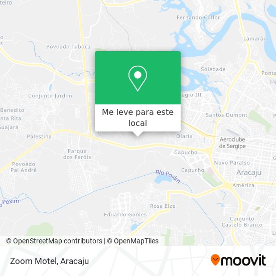 Zoom Motel mapa