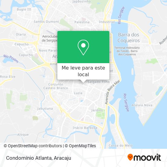Condomínio Atlanta mapa