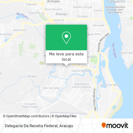 Delegacia Da Receita Federal mapa