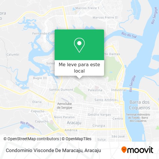 Condominio Visconde De Maracaju mapa