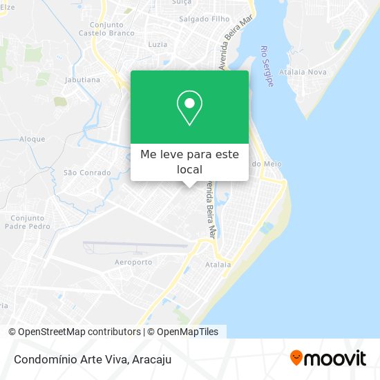 Condomínio Arte Viva mapa