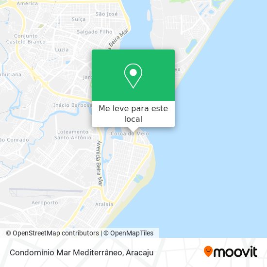 Condomínio Mar Mediterrâneo mapa