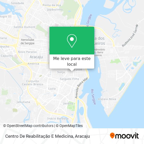 Centro De Reabilitação E Medicina mapa