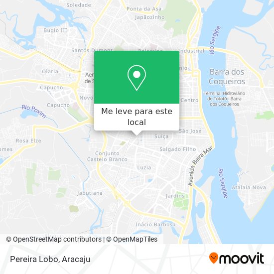 Pereira Lobo mapa
