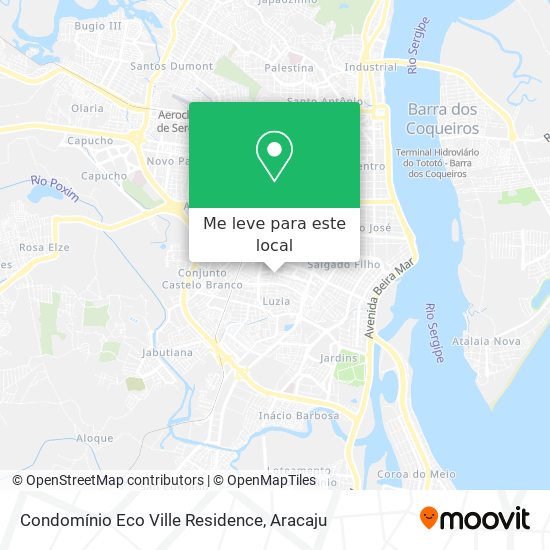 Condomínio Eco Ville Residence mapa