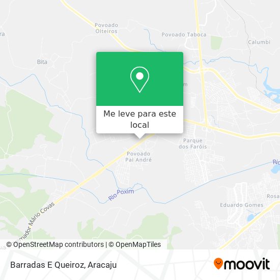 Barradas E Queiroz mapa