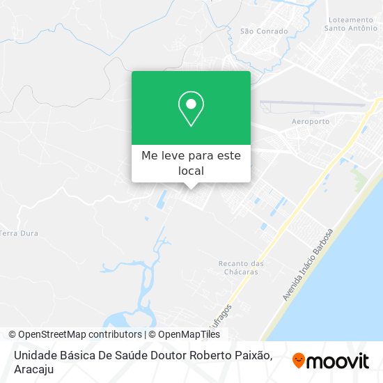 Unidade Básica De Saúde Doutor Roberto Paixão mapa