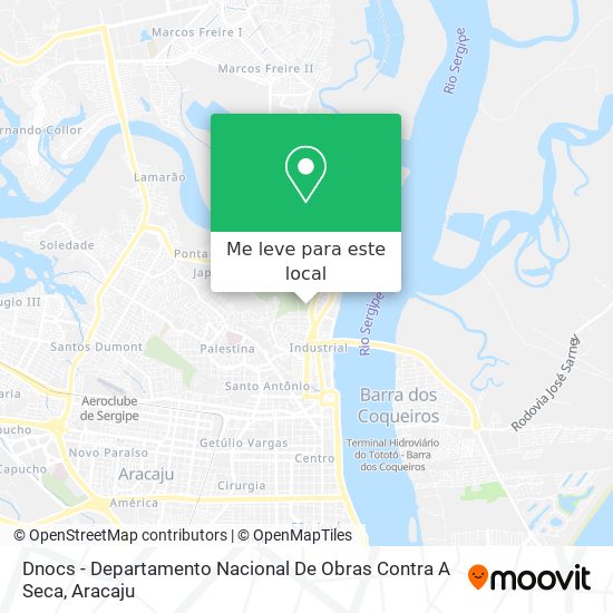 Dnocs - Departamento Nacional De Obras Contra A Seca mapa