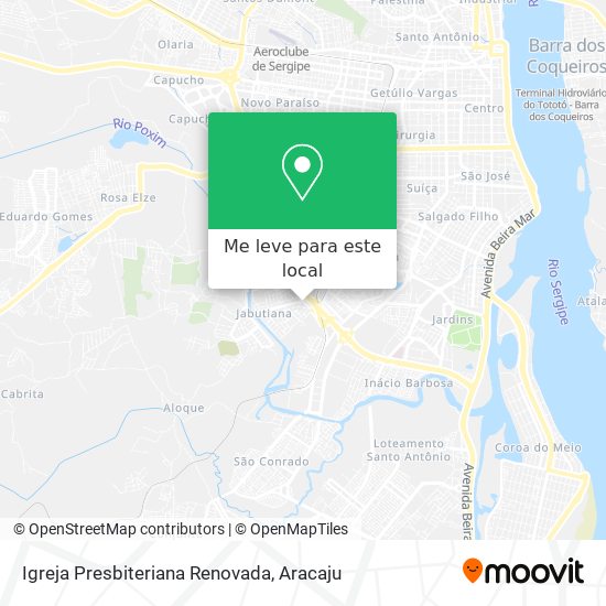 Igreja Presbiteriana Renovada mapa
