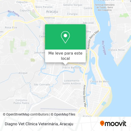 Diagno Vet Clínica Veterinária mapa