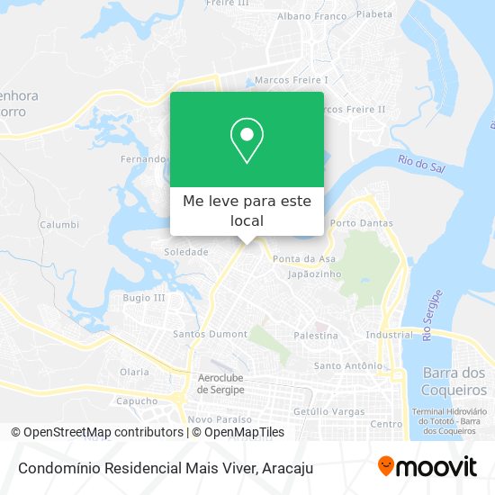 Condomínio Residencial Mais Viver mapa