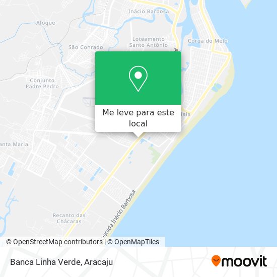 Banca Linha Verde mapa