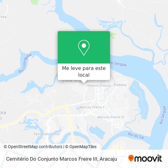 Cemitério Do Conjunto Marcos Freire III mapa