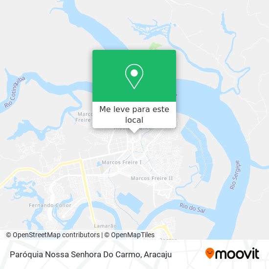 Paróquia Nossa Senhora Do Carmo mapa