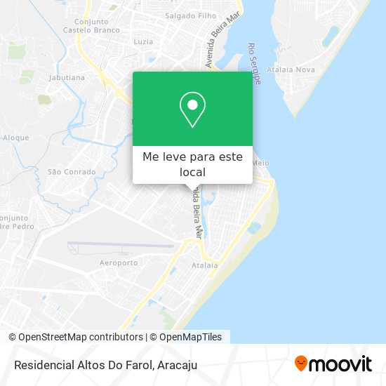Residencial Altos Do Farol mapa