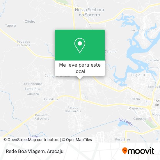 Rede Boa Viagem mapa