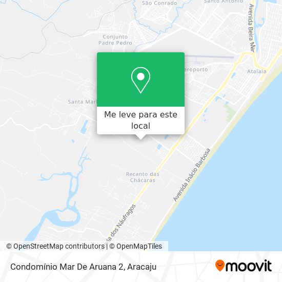 Condomínio Mar De Aruana 2 mapa