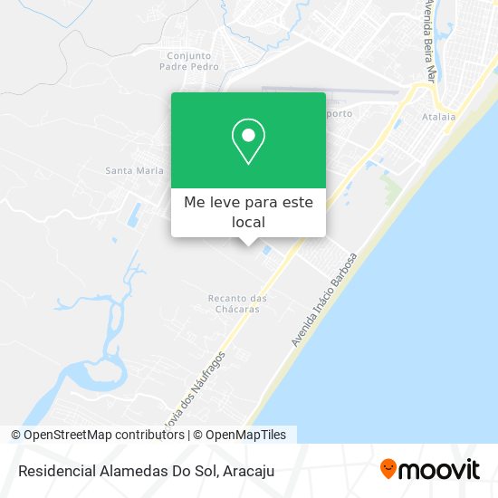 Residencial Alamedas Do Sol mapa