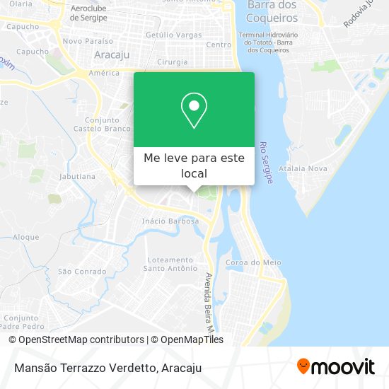 Mansão Terrazzo Verdetto mapa