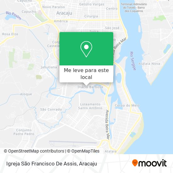 Igreja São Francisco De Assis mapa
