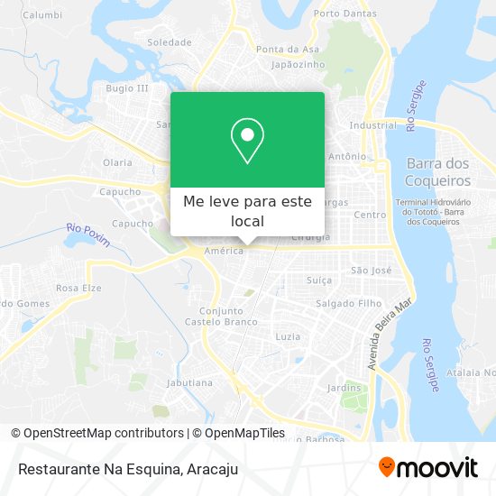Restaurante Na Esquina mapa