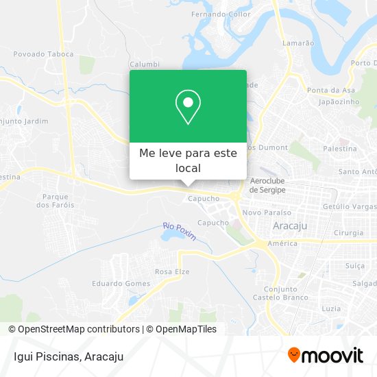 Igui Piscinas mapa