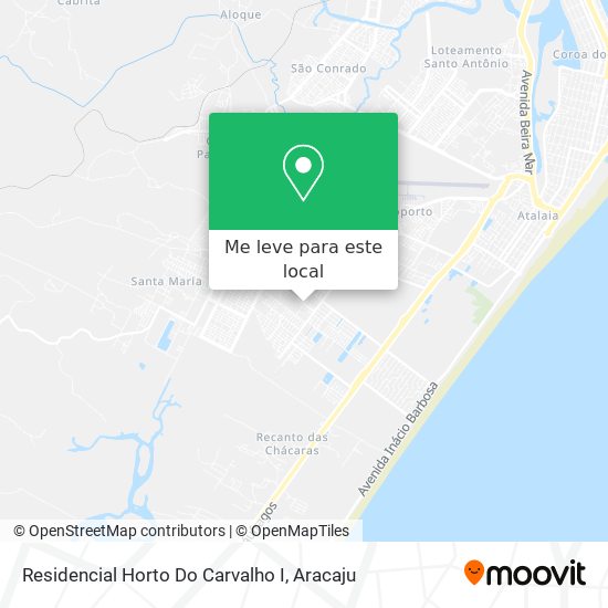 Residencial Horto Do Carvalho I mapa
